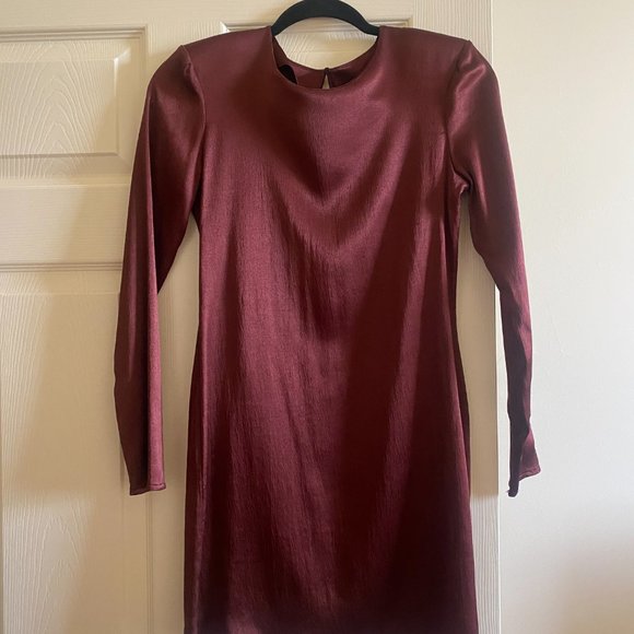 Zara Satin Effect Dress - Picture 6 of 7